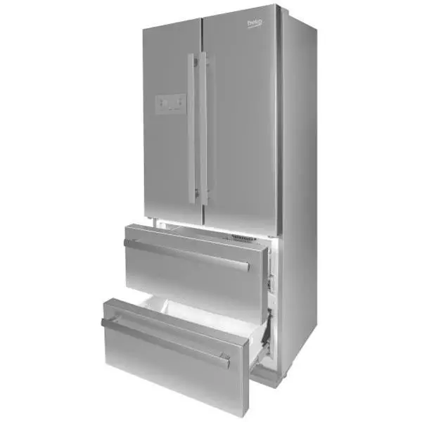 REFRIGERATEUR MULTIPORTES BEKO GNE6039XPN SILVER 539 L - Site Surplus Habitat