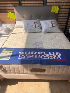 MATELAS MOUSSE VANILLE 160 X 200 H 24CM DENSITE 40 KG/ M3