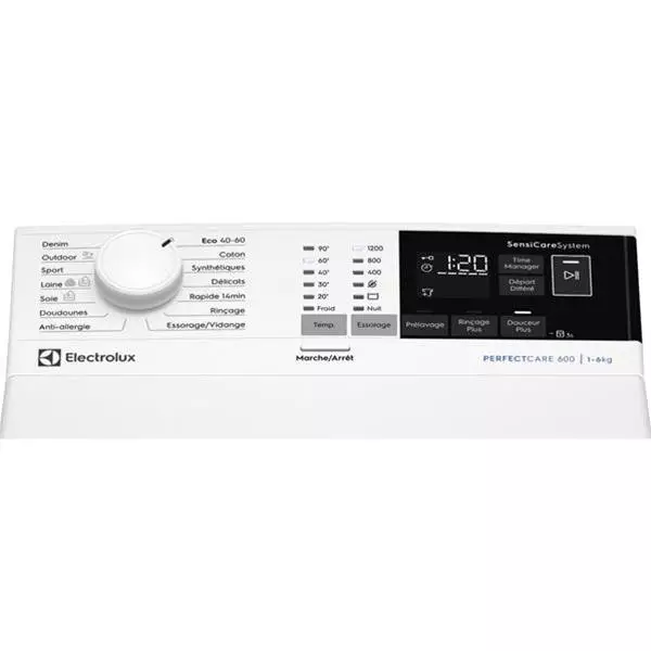LAVE LINGE TOP ELECTROLUX EW6T3164AD 1-6 KG 1200 TR - site Surplus Habitat