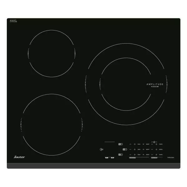 PLAQUE INDUCTION 3 ZONES SAUTER SPI4360B - site Surplus Habitat 34